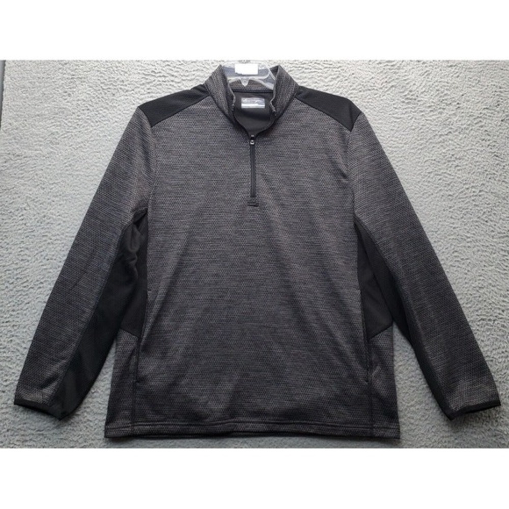 Ben Hogan Jacket Mens Multi Performance Collection Golf Pockets 1/4 Zip Pullover